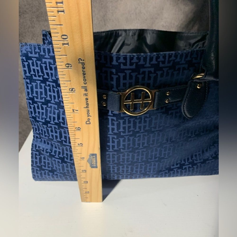 Tommy Hilfiger Navy Blue Tote Bag - Picture 5 of 9